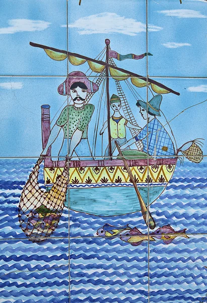 vietri sul mare temsilcisi balıkçılık Seramik Karo