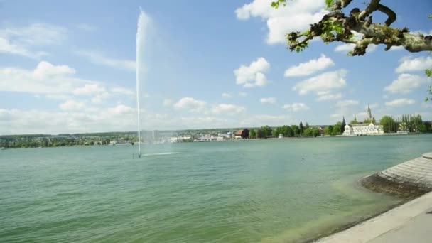 Lake bodensee Tyskland — Stockvideo