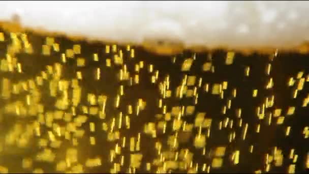 Немецкое пшеничное пиво — стоковое видео
