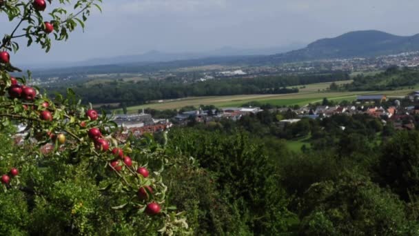 Vista panorámica en Alemania — Vídeos de Stock