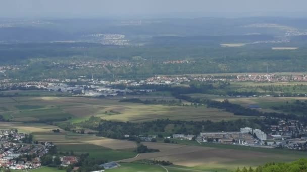 Panoramiczny widok w Niemczech — Wideo stockowe