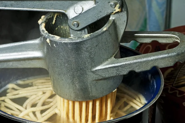 German noodle machine for spaetzle — Stock Photo, Image