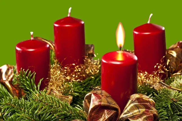 1.Advent — Stock Photo, Image