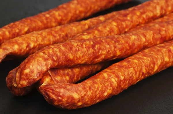 Smoked sausage of the Black Forest — Stock Photo, Image