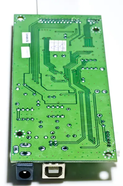 Leiterplatte eines Scanners — Stockfoto