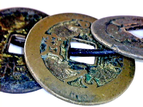 Monnaie chinoise antique — Photo