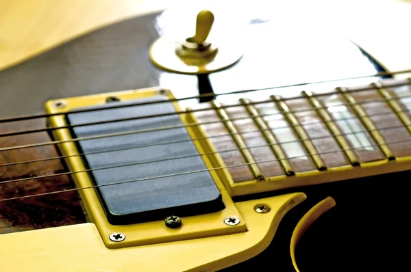 Guitarra electrónica — Fotografia de Stock