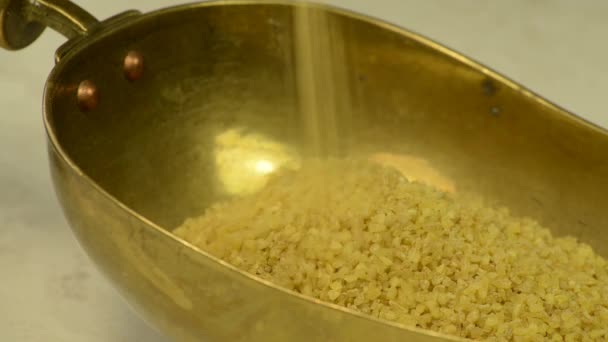 Bulgur. — Vídeos de Stock