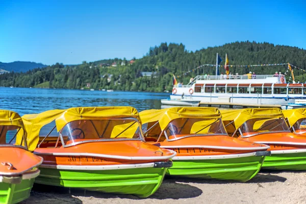 Meer titisee, Zwarte Woud Zuid Duitsland — Stockfoto