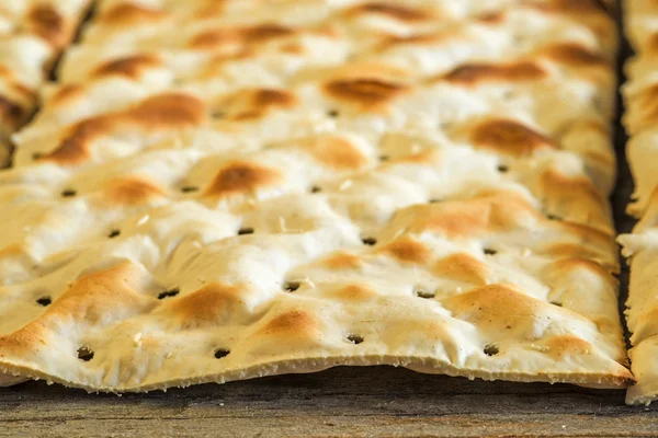 Пресный хлеб иудейский — стоковое фото