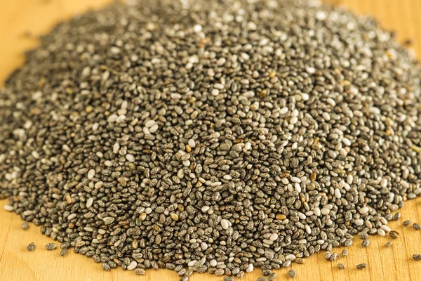 Chia seeds, Salvia hispanica — Stock Photo, Image