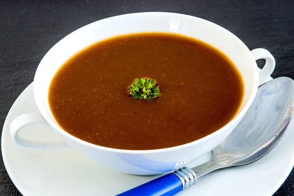 Sopa de rabo — Fotografia de Stock