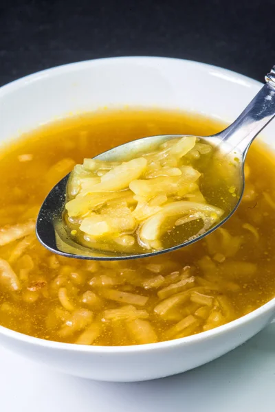 Onion soup — Stock Photo, Image