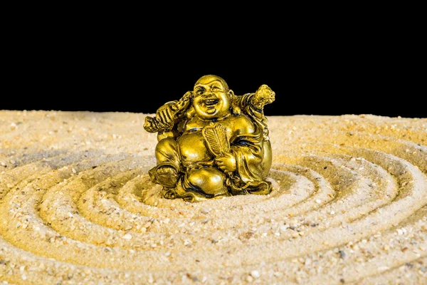 Buddha v kruhu zen — Stock fotografie