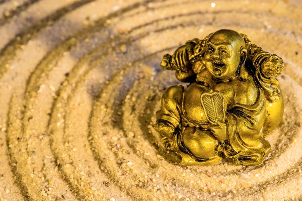 Buddha i zen cirkeln — Stockfoto