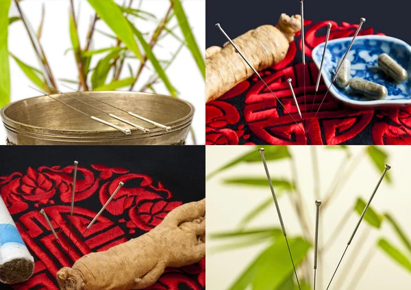 Acupuncture needle — Stock Photo, Image