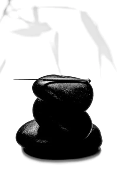 침술 바늘 — 스톡 사진