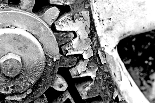 Rusty gear-wheel — Stock Photo, Image
