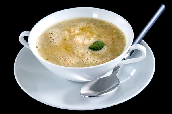 Sopa de caranguejo norueguesa — Fotografia de Stock