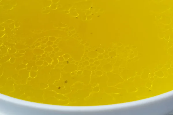 Chicken broth — Stock Photo, Image