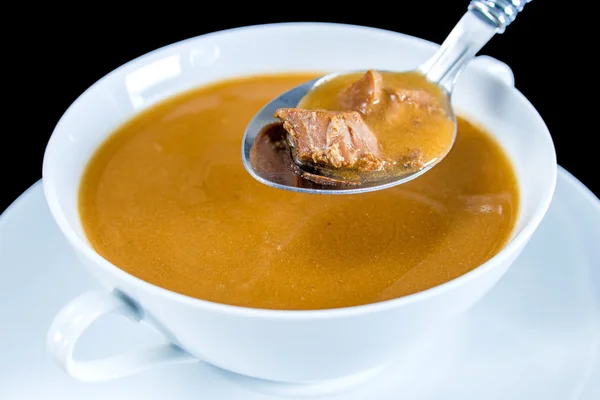 Утиный суп — стоковое фото