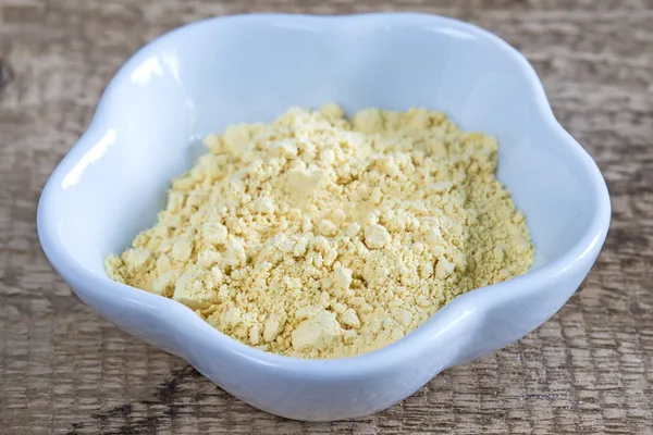 Sweet lupine flour — Stock Photo, Image