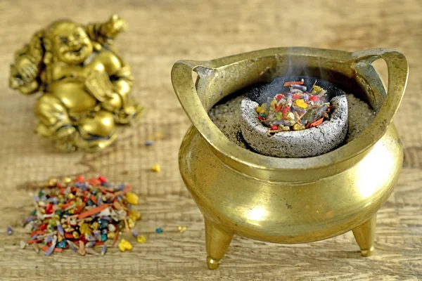 Pot d'encens chinois — Photo