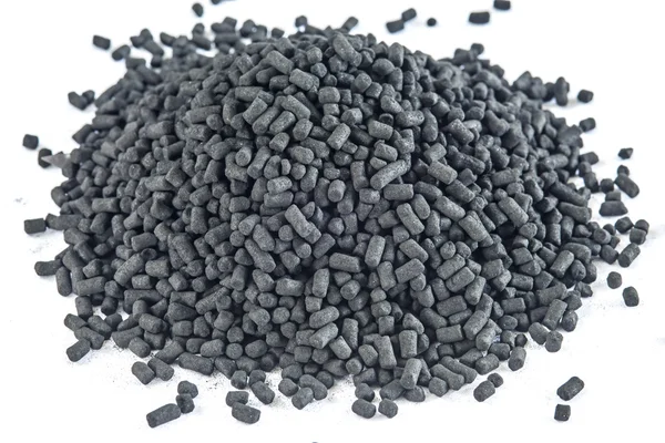 Активный уголь для фильтров — стоковое фото