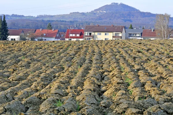 Acre with village — Stock Photo, Image