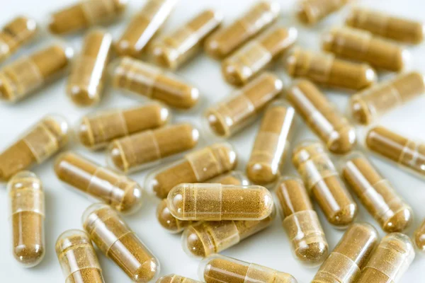 Herbal pills — Stock Photo, Image