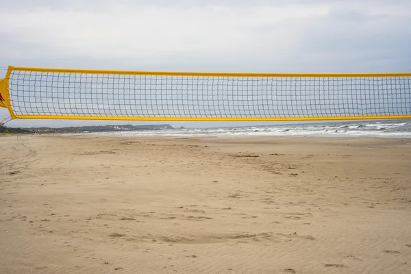 Oostzee, beach-volleybal veld — Stockfoto