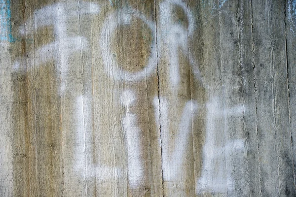 Para graffitti de pared en vivo — Foto de Stock