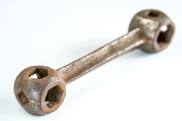 Old German bicycle tool called bone — Stock Photo, Image