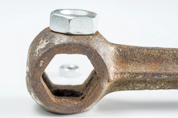 Old German bicycle tool called bone — Stock Photo, Image