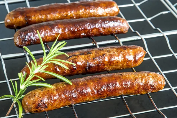 Merguez, North-African sausage, roasted — Stock Photo, Image