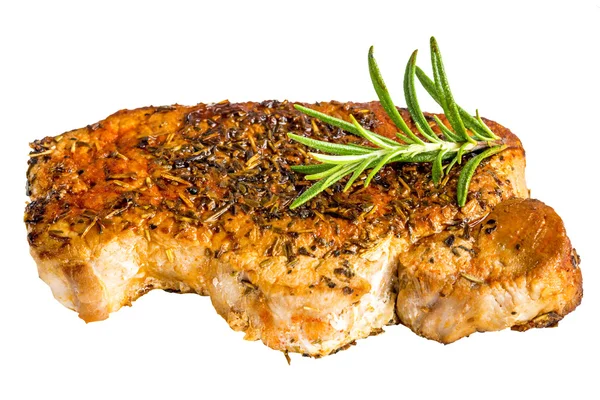 Crispy roasted pork chop — Stock Photo, Image
