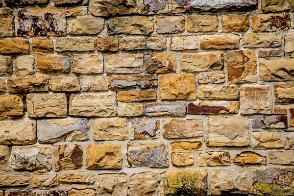 Muro di pietre della natura — Foto Stock