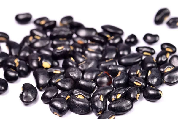 Chinese Black Soybeans Closeup — Stock Photo, Image