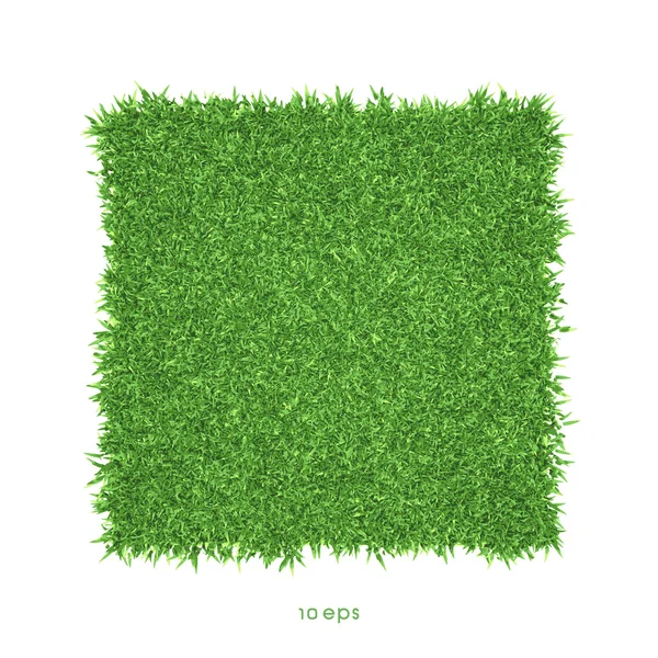 Vector - groene gras achtergrond illustratie — Stockvector