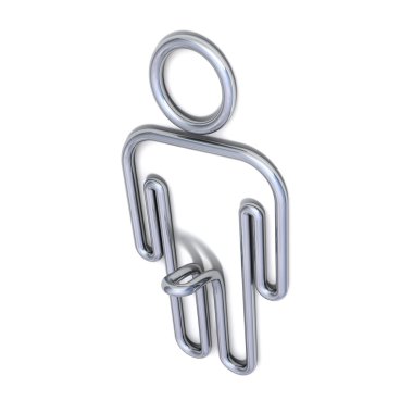 yansıması ile erkek işaretleri