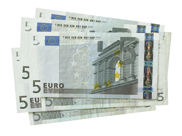 유로 지폐, 절연 — 스톡 사진