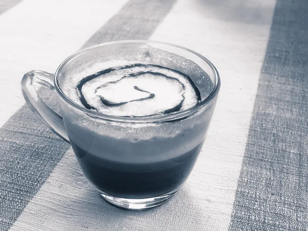 Två ton mocha kaffe — Stockfoto