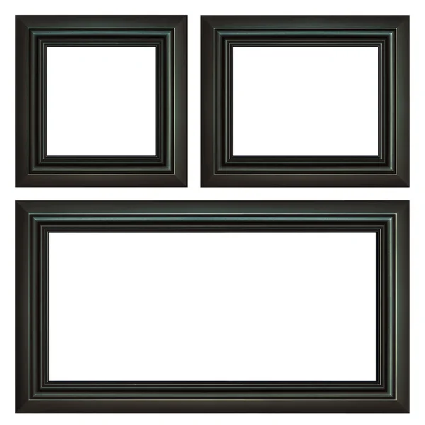 Classic set of dark frames — Stock Photo, Image