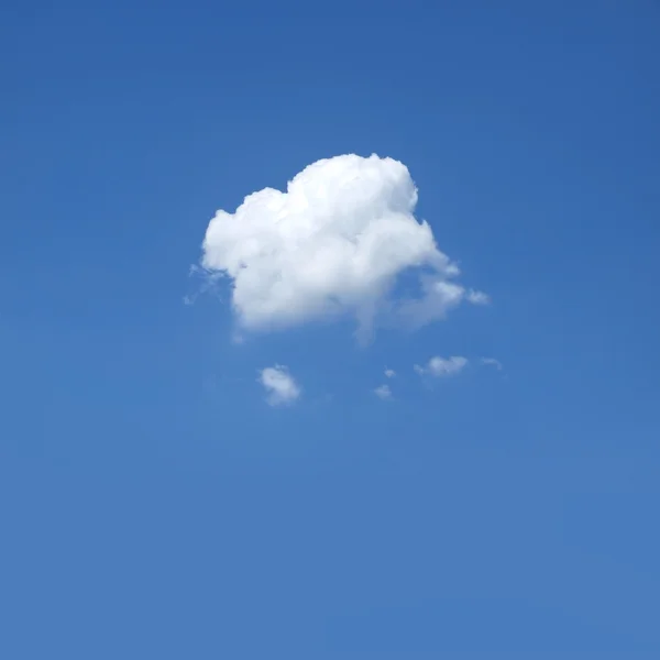 Nuvem única — Fotografia de Stock