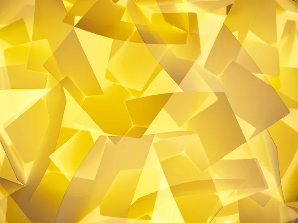 Yellow geometric background — Stock Photo, Image