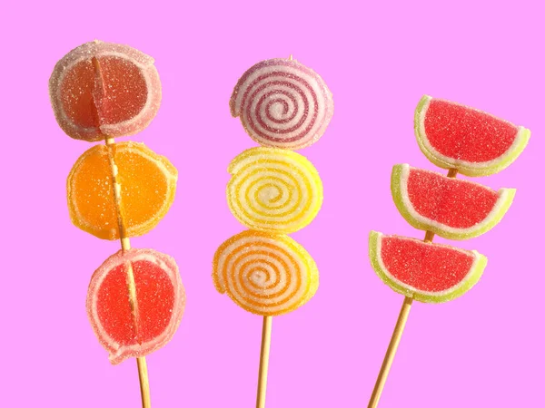 Colorful Sweets Inviting Try — Stock Photo, Image