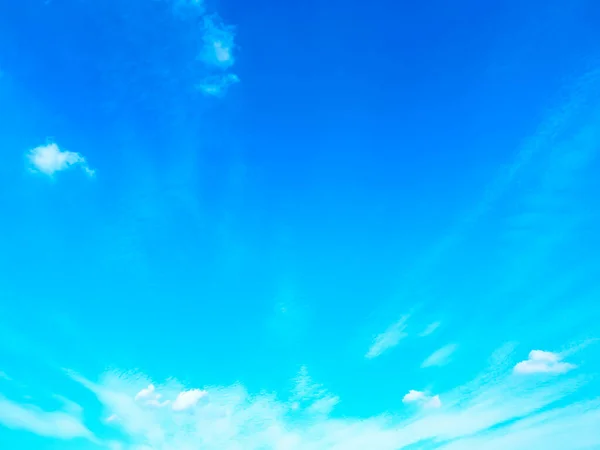 Fundo Céu Suave Nuvem Branca Agradável Céu — Fotografia de Stock