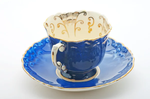Antieke cup voor thee en koffie — Stockfoto
