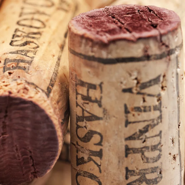 Corks from wine bottles — Stock Photo, Image