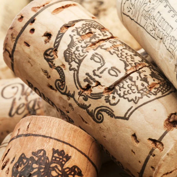 Corks from wine bottles — Stock Photo, Image